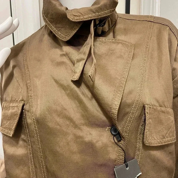 Armani exchange chic cotton jacket with amazing design soft material - Picture 14 of 16